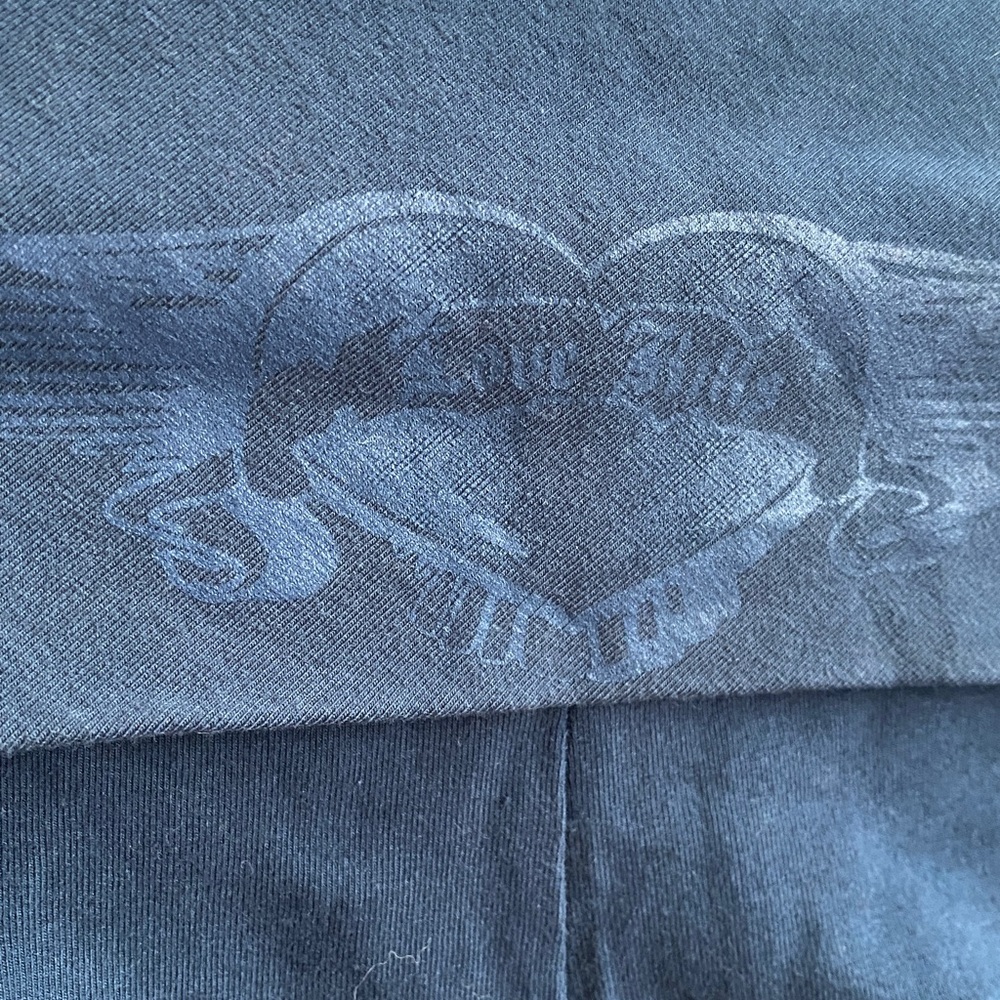 Le Donne Cotton Stretch Fold Over Logo Gym/Yoga Pants Never Used - Picture 15 of 16